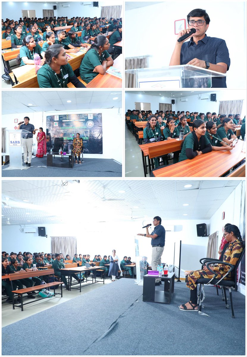 sahsvmrfsalem's tweet image. We are delighted to share the successful completion of our awareness program in celebration of International Day of Forests and World Sparrow Day 2026.

#AwarenessMatters #InternationalDayOfForest #WorldSparrowDay #birdwatching #biodiversity #motivational