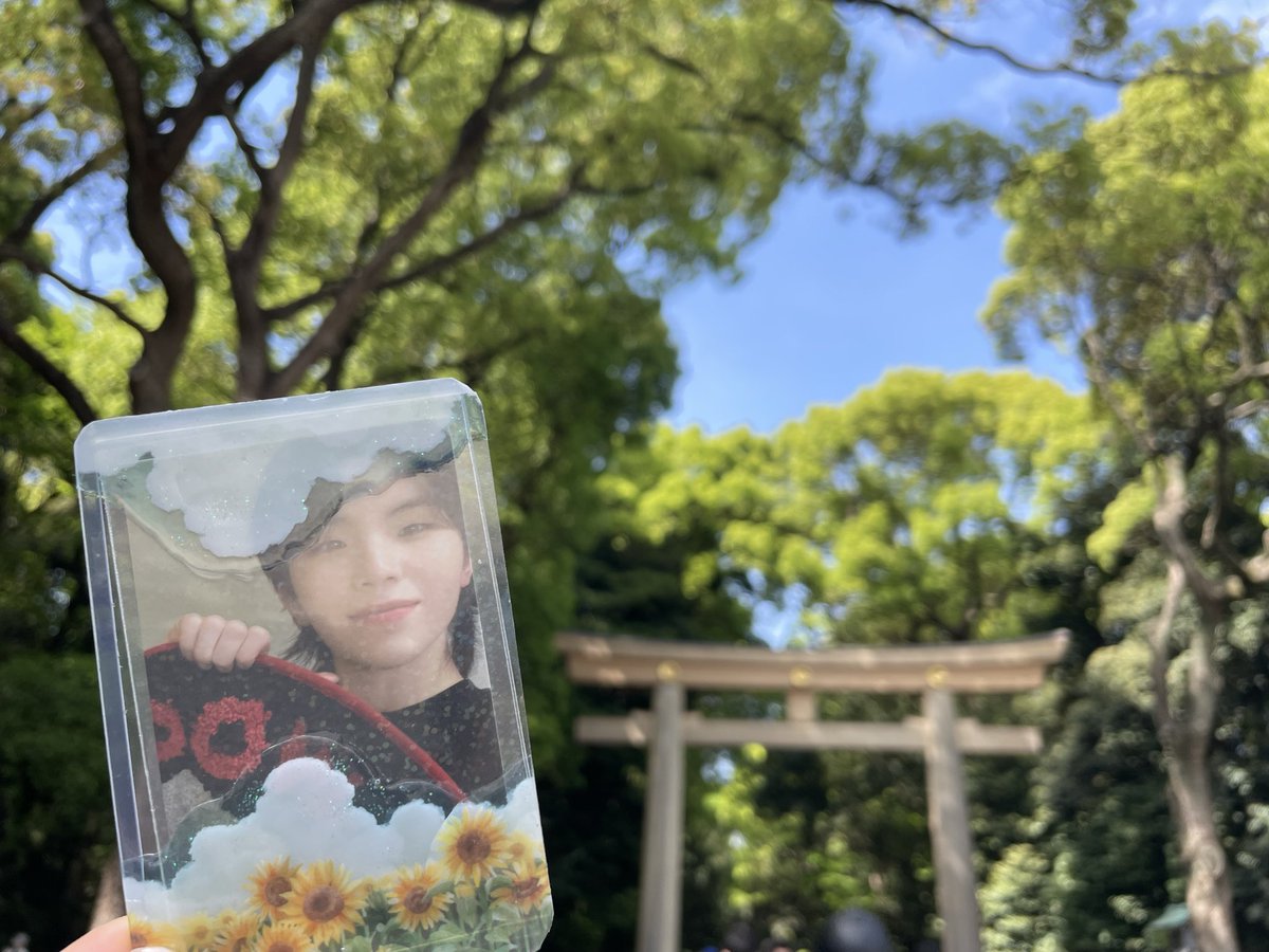 1Domedream's tweet photo. 初めてのお参り⛩👏😑

 #明治神宮 https://t.co/3xmYhfBik5