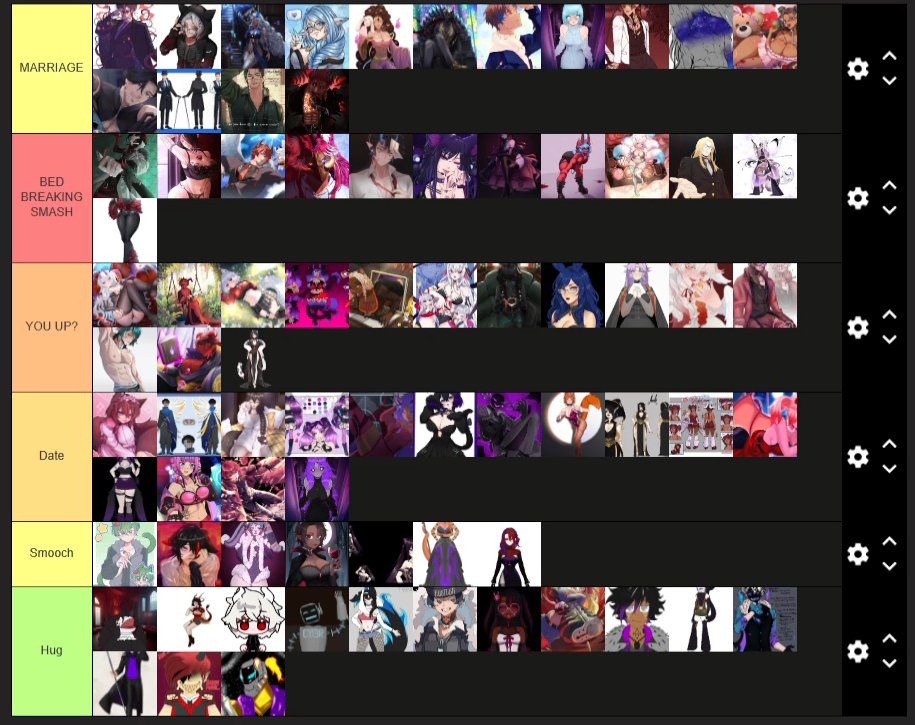 THANK YOU TO EVERYONE WHO JOINED THE SMASH OR PASS TIER LIST! 

There was a lot of hot individuals you all made it really hard to rate u all BUT I TRIED 🖤

We sent the WALKERS over to <a href="/LucifinVT/">Lucifin 😈🌃</a> thank you <a href="/MizoVT/">𝘔𝘪𝘻𝘰𝘝𝘛 ☁️⚡| Mizoriel Wylds</a> for the raid ✨