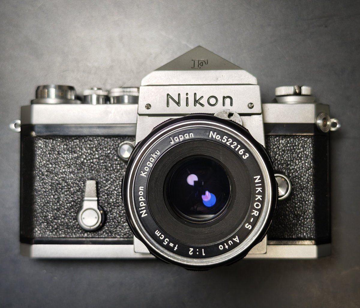 Nikon F アイレベル640 NIKKOR -S Auto 5cm F2 チックマーク R刻印