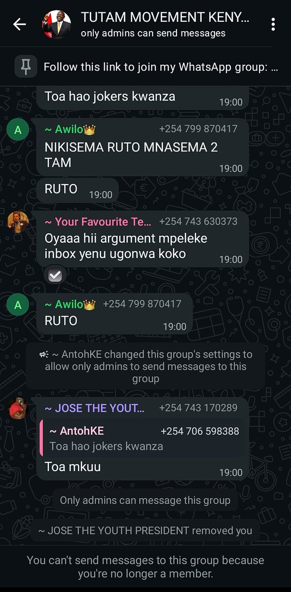 _Makaveli_420's tweet image. Nimechujwa group ya Tutam 😂 wasenge tupu na your fellow tweeps pia wako hapo wanalick haga ya Kasongo