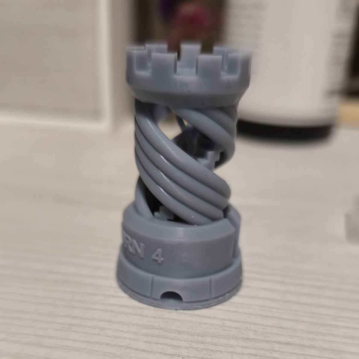 Samoya_3D's tweet photo. テストプリントはうまくいったので次は無料ダウンロードしたSTLモデルを印刷中！ https://t.co/szB2bBtoqx