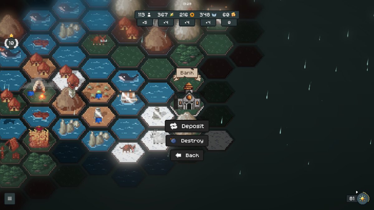 GameVoicer's tweet image. 《TownsFolk》是一款资源管理生存游戏，玩家要从零开始建造城镇，在自然灾害和外敌入侵等挑战中存活下来。游戏分为战役、征服、谜题3种模式，战役模式以城镇建造和发展为主目标，可以自由选择派系和初始特性，征服模式则是以征服其他势力为目标，解谜模式则是在指定的地图中完成一系列任务。
#steam