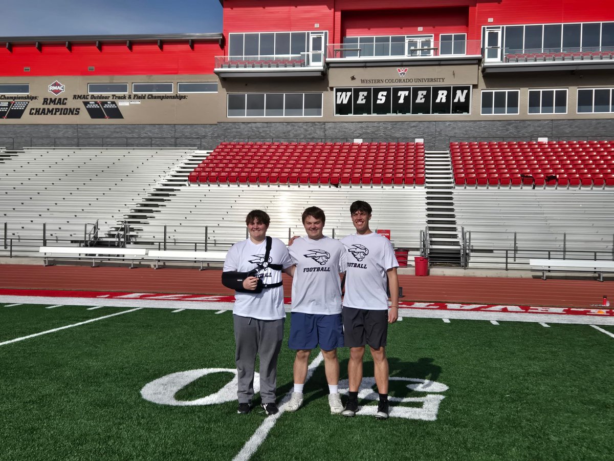 SkyGasperini77's tweet image. Thank you @CoachRoyWCU for having me out for the @MountaineerFB Junior day. Had a lot of fun competing and learning about the program. #ELD 

@CShafferCoach @CoachJHoops74 @ChrisHelbig3 @BroomfieldFtbl @Backes07