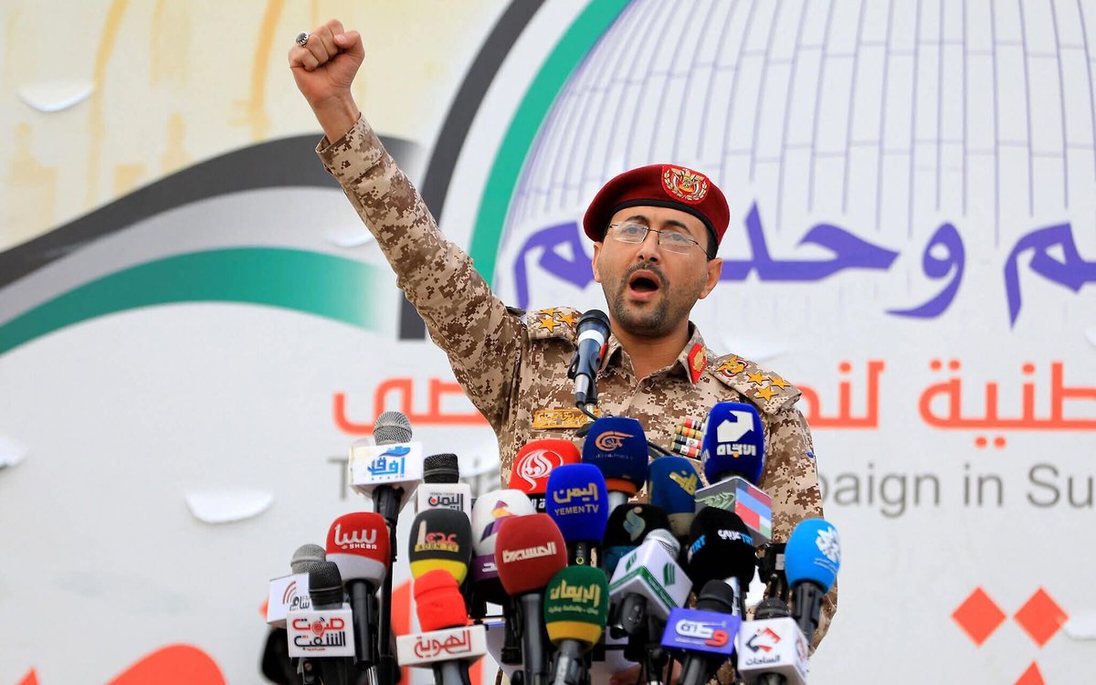 __imdanish__'s tweet photo. #BREAKINGNEWS 🇾🇪 Yemen's Houthis say they will close the Bab al-Mandeb Strait if US President Donald Trump continues to obstruct peace. https://t.co/9Qkw2Pawvo