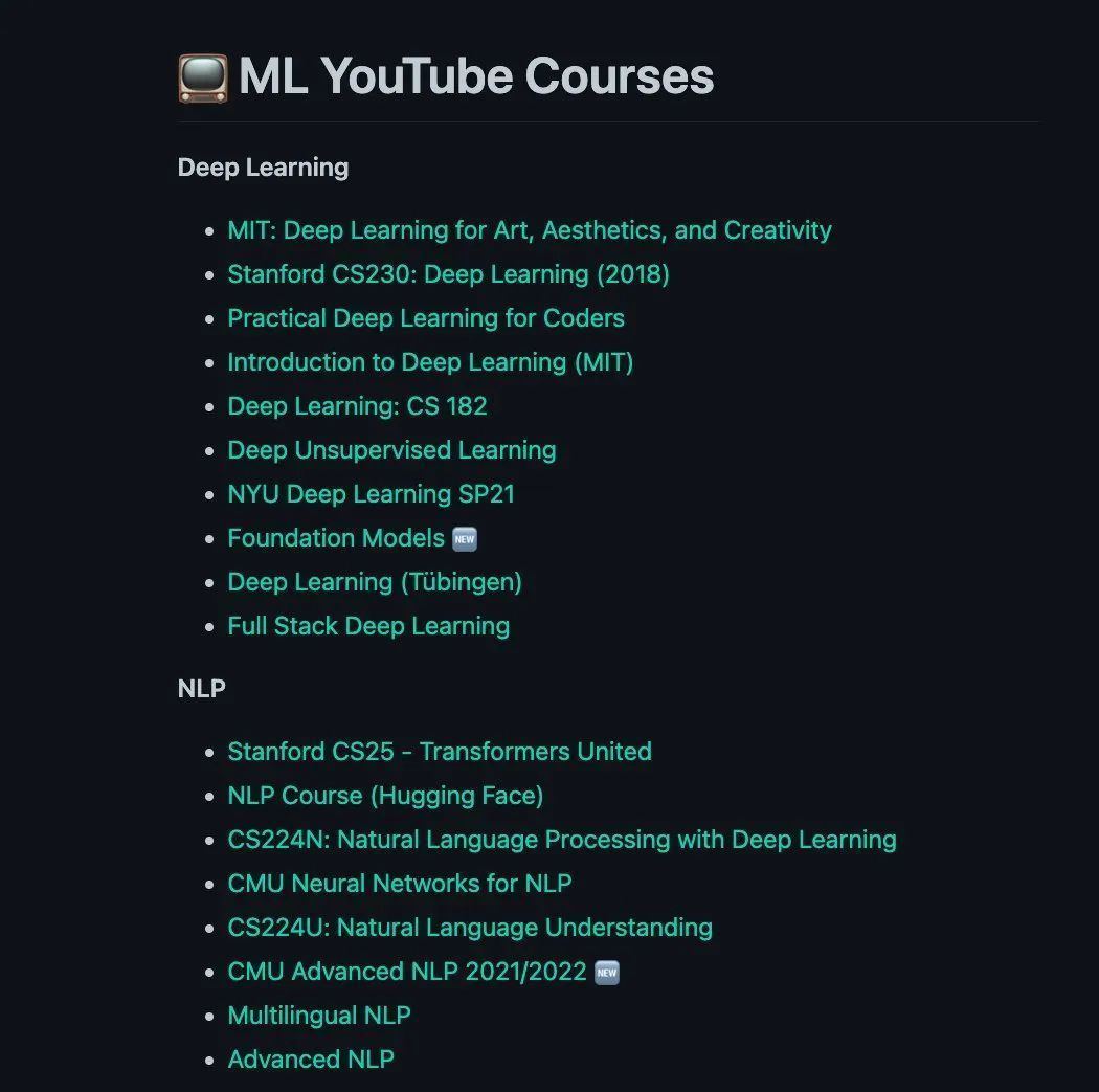 gp_pulipaka's tweet image. ML YouTube Courses! #BigData #Analytics #DataScience #AI #MachineLearning #IoT #IIoT #PyTorch #Python #RStats #TensorFlow #Java #JavaScript #ReactJS #GoLang #CloudComputing #Serverless #DataScientist #Linux #Programming #Coding #100DaysofCode   
geni.us/ML-YouTube-Cou…