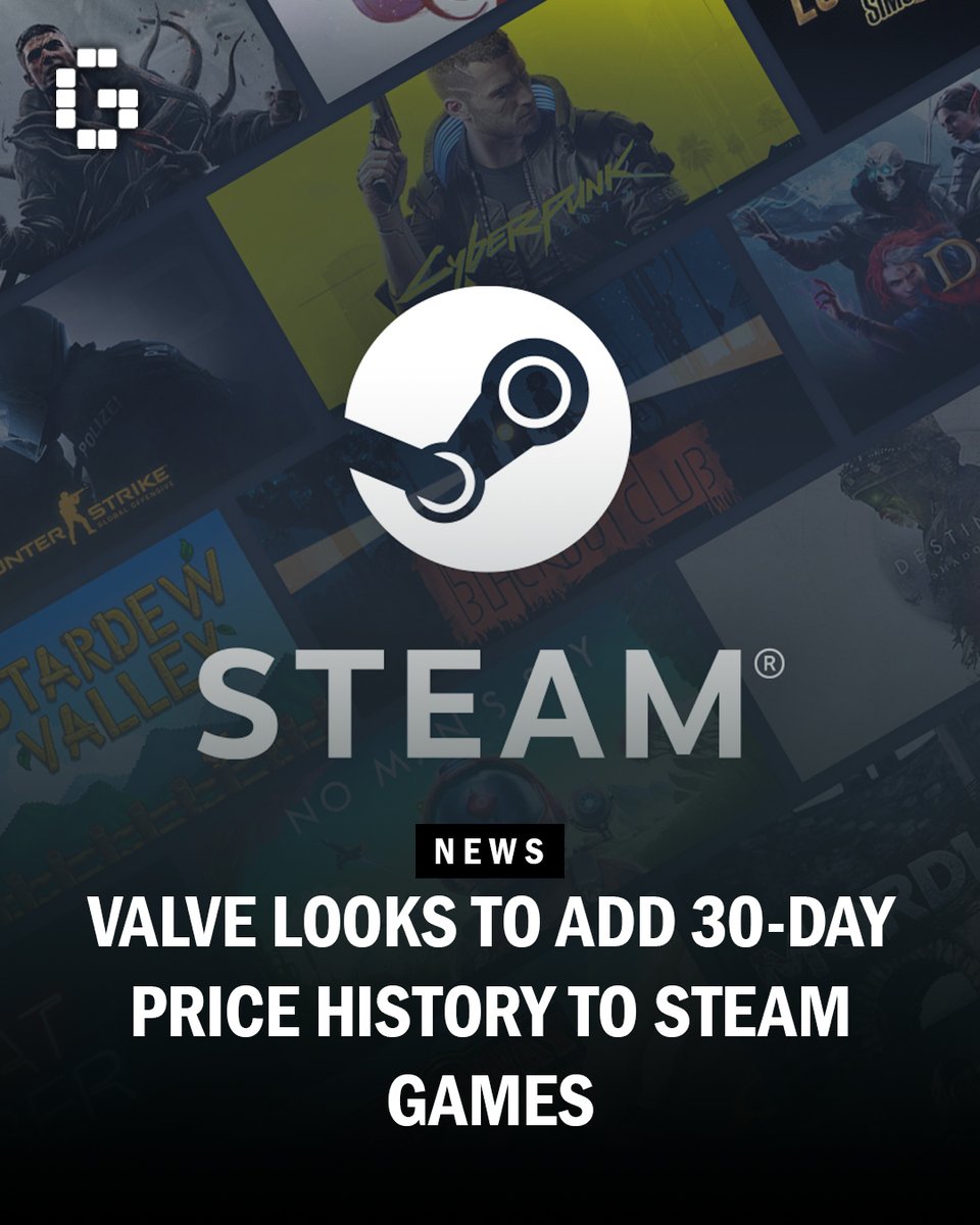 GamerBraves's tweet image. According to a recent leak, lines of code found inside the Steam client point to Valve planning to add a 30-day price history to game pages on the platform.

Read here: gamerbraves.com/valve-looks-to…

#Valve #Steam