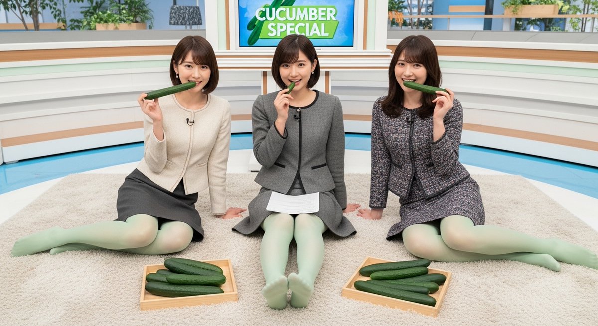 idolsocks's tweet photo. 4月19日は #良いきゅうりの日!
緑タイツの女子アナ! その2
#タイツ #女子アナ #Folw https://t.co/AUQ8SbyLz2