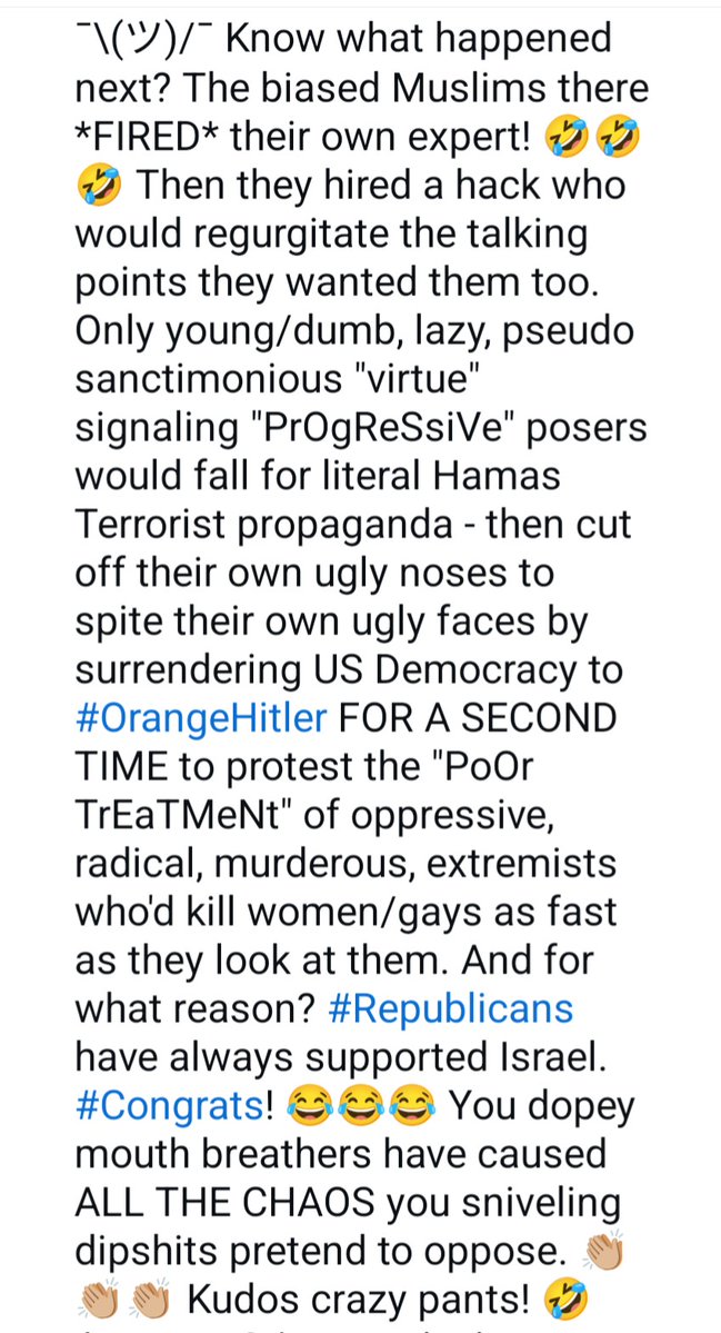 SassyDem's tweet image. #FreePalestine... From #Hamas!
Universities should expel these #vandals disrupting learning &amp;amp; terrorizing their #Jewish classmates. Then our government should deport them to #Palestine. I honestly DGAF about these brainwashed #Berniebro dipshits. @DrJacobsRad @mcgillu @UofT