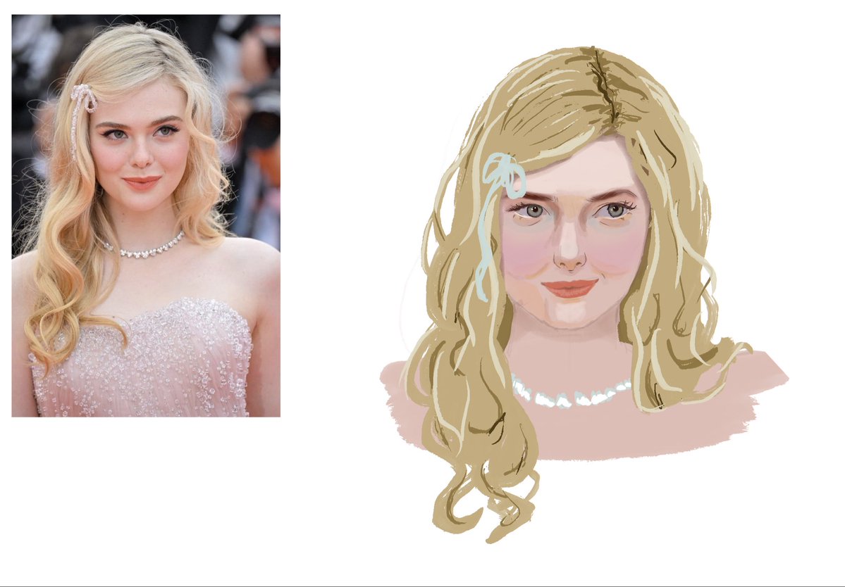 anaisoleil's tweet image. #ellefanning #art