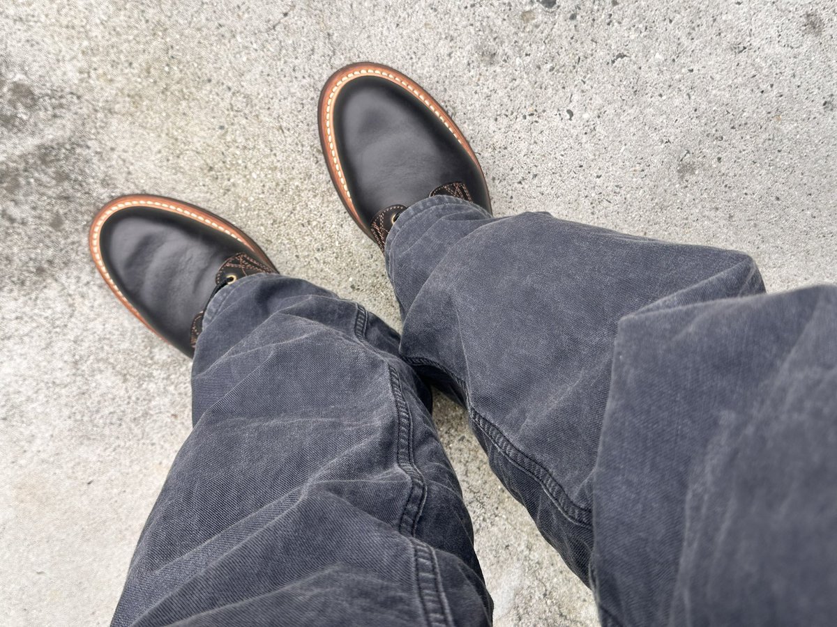 nobuwalkon's tweet photo. #ymwalkon
#WESTRIDE
BSCARGOPANTS
LACE UP WORK BOOTS BLACK https://t.co/AD3NJtEagu