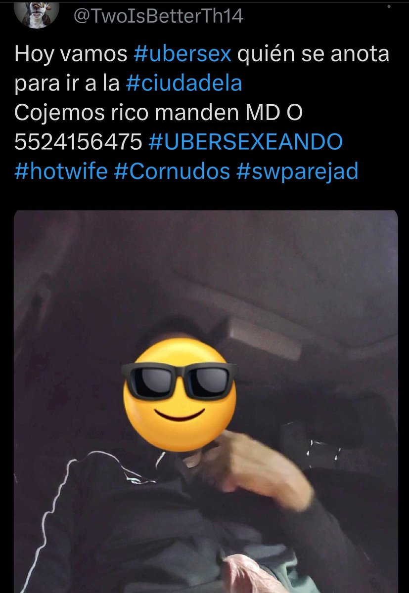 Ubersex cdmx tweet media