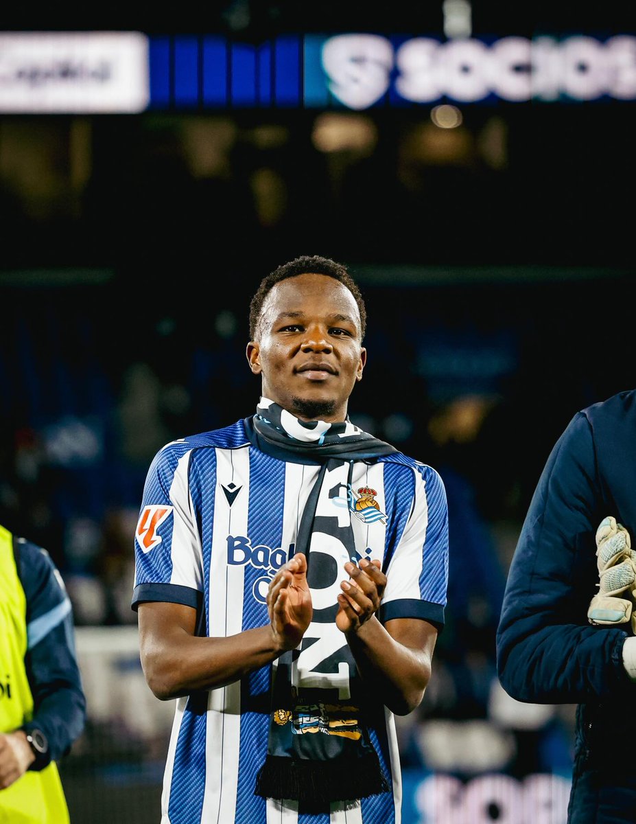 Dollar__SM's tweet photo. Congratulations to Harambee Stars and Real Sociedad Winger Job Ochieng' on winning the Copa Del Rey title with the Spanish Club.

Ochieng' missed the final against Atletico Madrid on Saturday due to an injury sustained while on national team assignment in Rwanda but featured in the Semifinal as the Basque club defeated Athletic Bilbao 2-0 on aggregate in March.

Real Sociedad won the Copa del  yesterday, Saturday defeating Atlético Madrid in a dramatic penalty shootout (4-3) after a 2-2 draw at La Cartuja in Seville.

Ochieng' is the first Kenyan to win a major trophy in Spain

#FootballKE