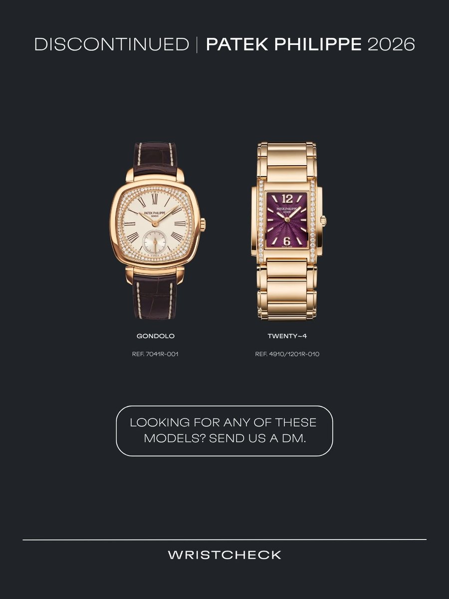 patekphilippe__'s tweet photo. Patek Philippe discontinued references https://t.co/mt5Vxc4VZW