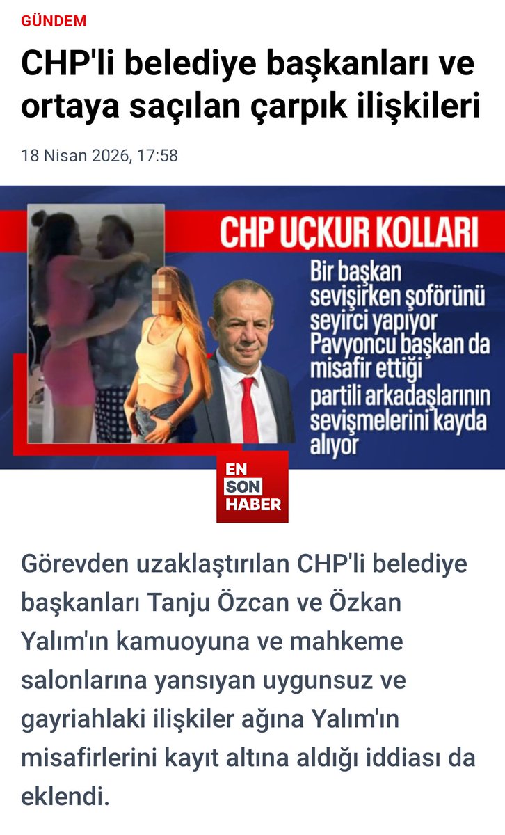 Ahlak dersi verenlerin aslında kocaman birer ahlaksız oldukları çıkıyor ortaya.