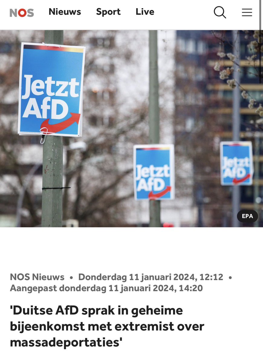 EWagensveld's tweet image. Toen opende het @NOS Journaal met dit bericht. Nu blijkt dat het #FAKENEWS was en dat ze linkse propaganda klakkeloos hebben geloofd, blijft het stil — ook bij al die andere #MSM die het als groot en afschuwelijk nieuws brachten over een zogenaamd plan dat Duitsers met