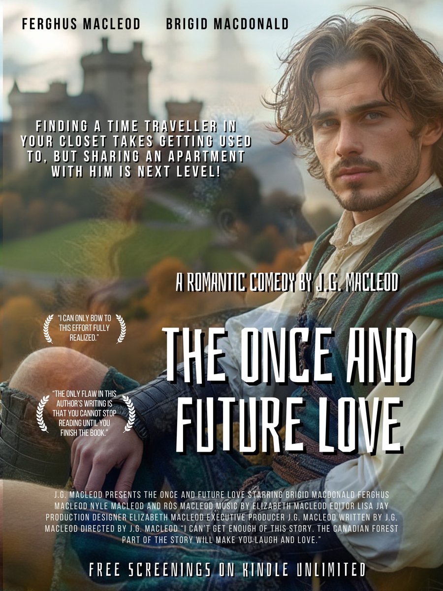 jgmacleodauthor's tweet image. If Outlander, Karate Kid, Leap Year, Survivor, Brave New World, &amp;amp; Frankenstein had a love child, J.G. MacLeod's The Once and Future Love would be the result.
amazon.com/Once-Future-Lo…

#romcom #romanticsuspense #TimeTravel #LoveStory #SundayMorning #SundayFunday #bookstoread