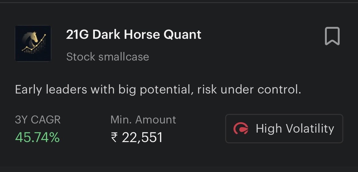 Trader_Gaurav's tweet photo. How are your Investments doing?

Thank You @smallcaseHQ for giving us the opportunity to list our funds. https://t.co/JAHiKs471i