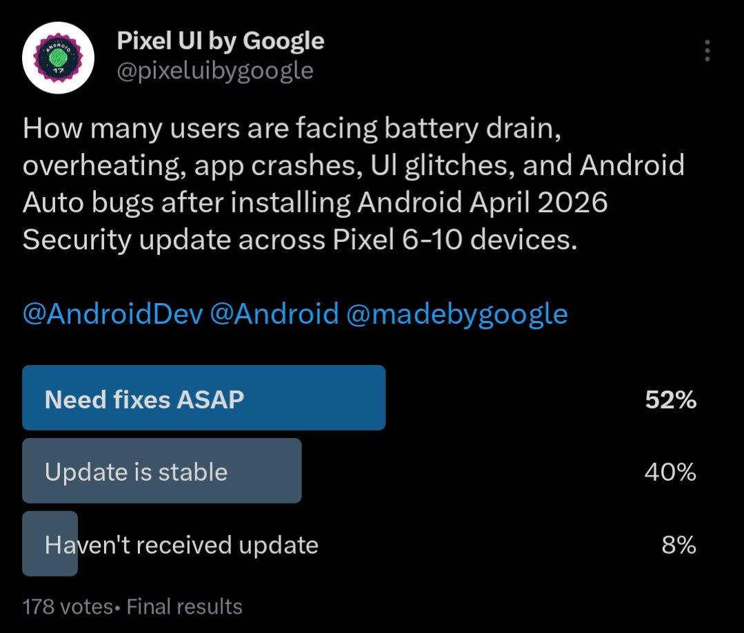 Pixel UI by Google tweet media
