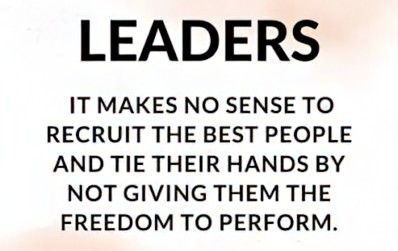 jdbuzzman's tweet image. A good leader creates a safe space that allows for errors and growth. They're not scared of intellectual, knowledgeable, and experienced employees, empowering them to do their job well. #business #leader #growth #safe #knowledge