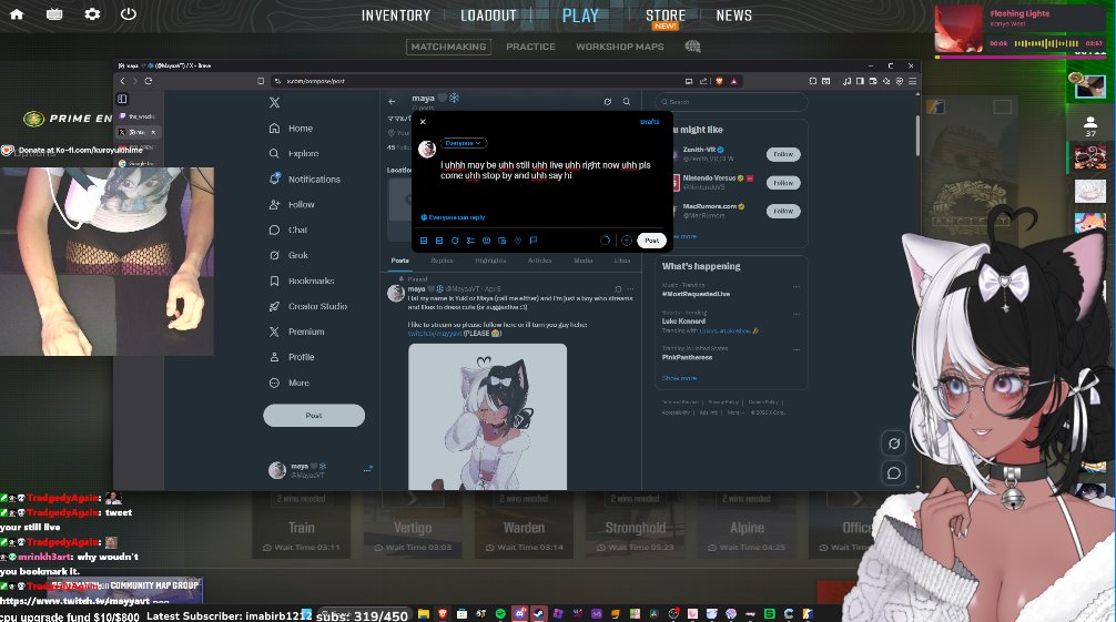 maya 🖤❄️ tweet media