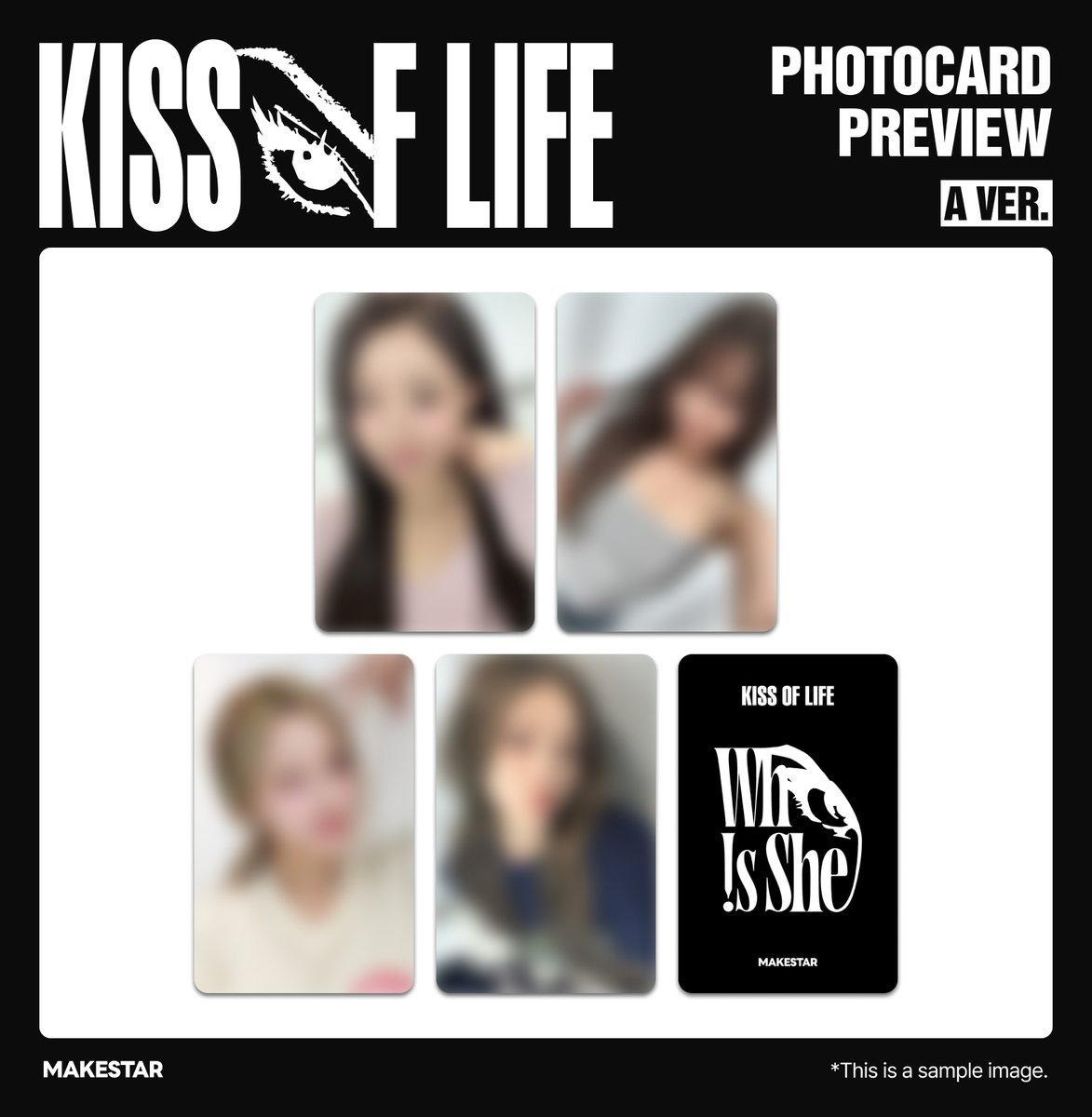 NU茶屋MAKESTAR】 KISS OF LIFE 2nd Single『Who is she』 MAKESTAR