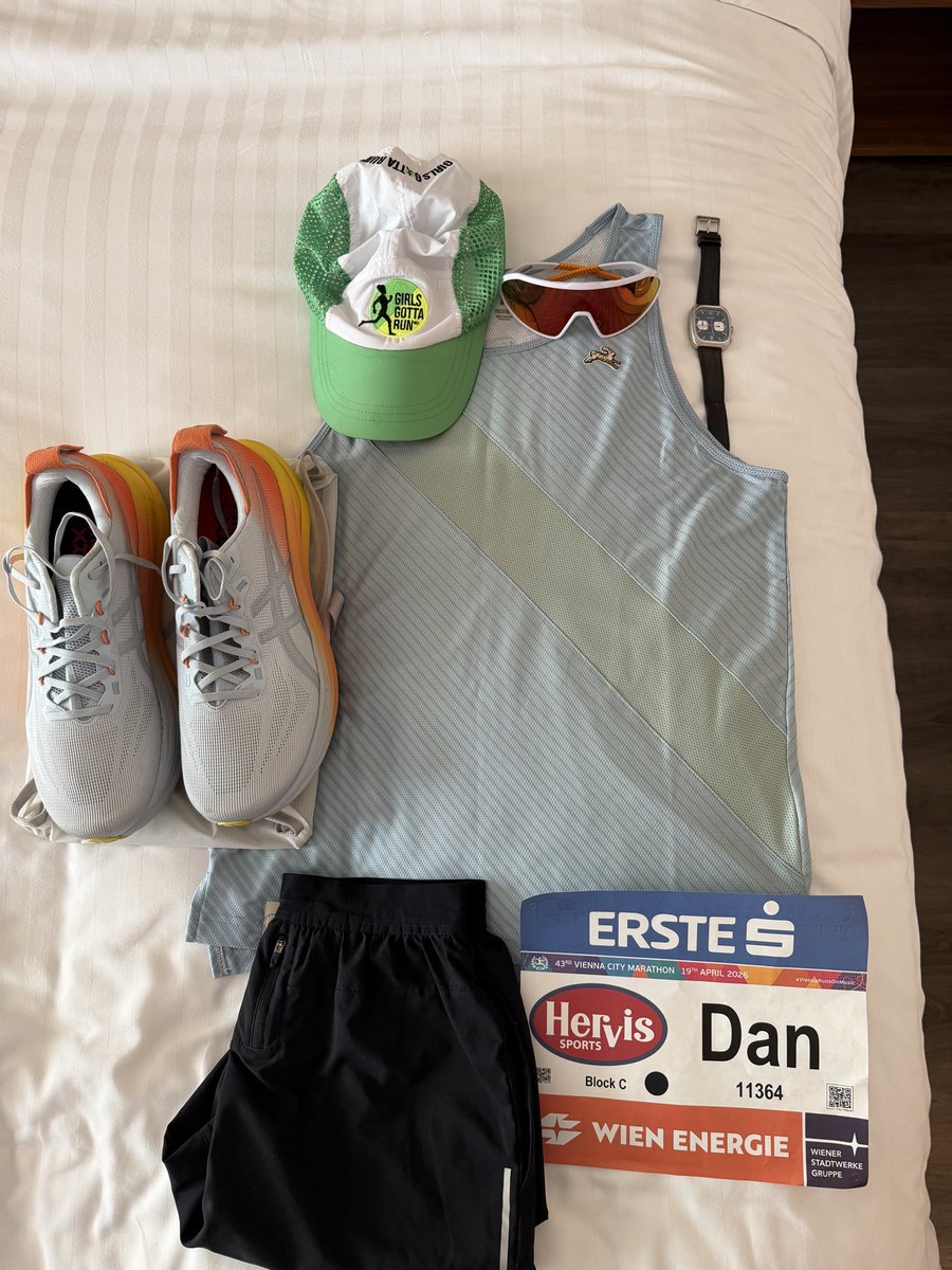 20 weeks of training has brought me here today. Let’s F’n Go!!!!! #RoadtoVCM #further