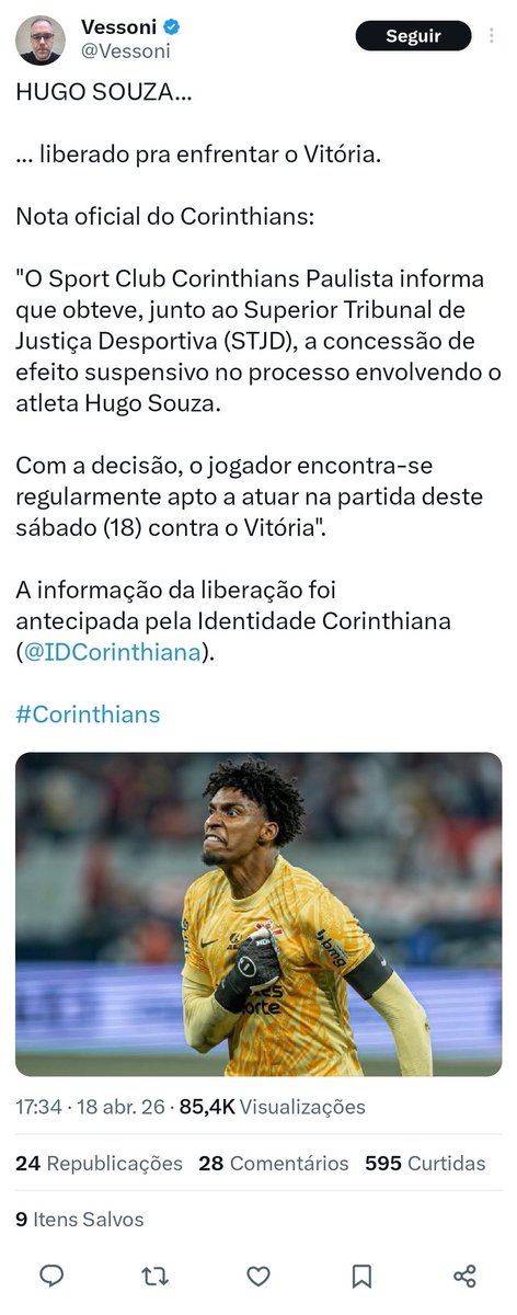 Recibo_CRF's tweet image. Mais um desserviço do .@Vessoni em prol do jornalismo esportivo.

07/12/2024 - sábado 
18/04/2026 - dia entre sexta e domingo

#recibo #Flamengo