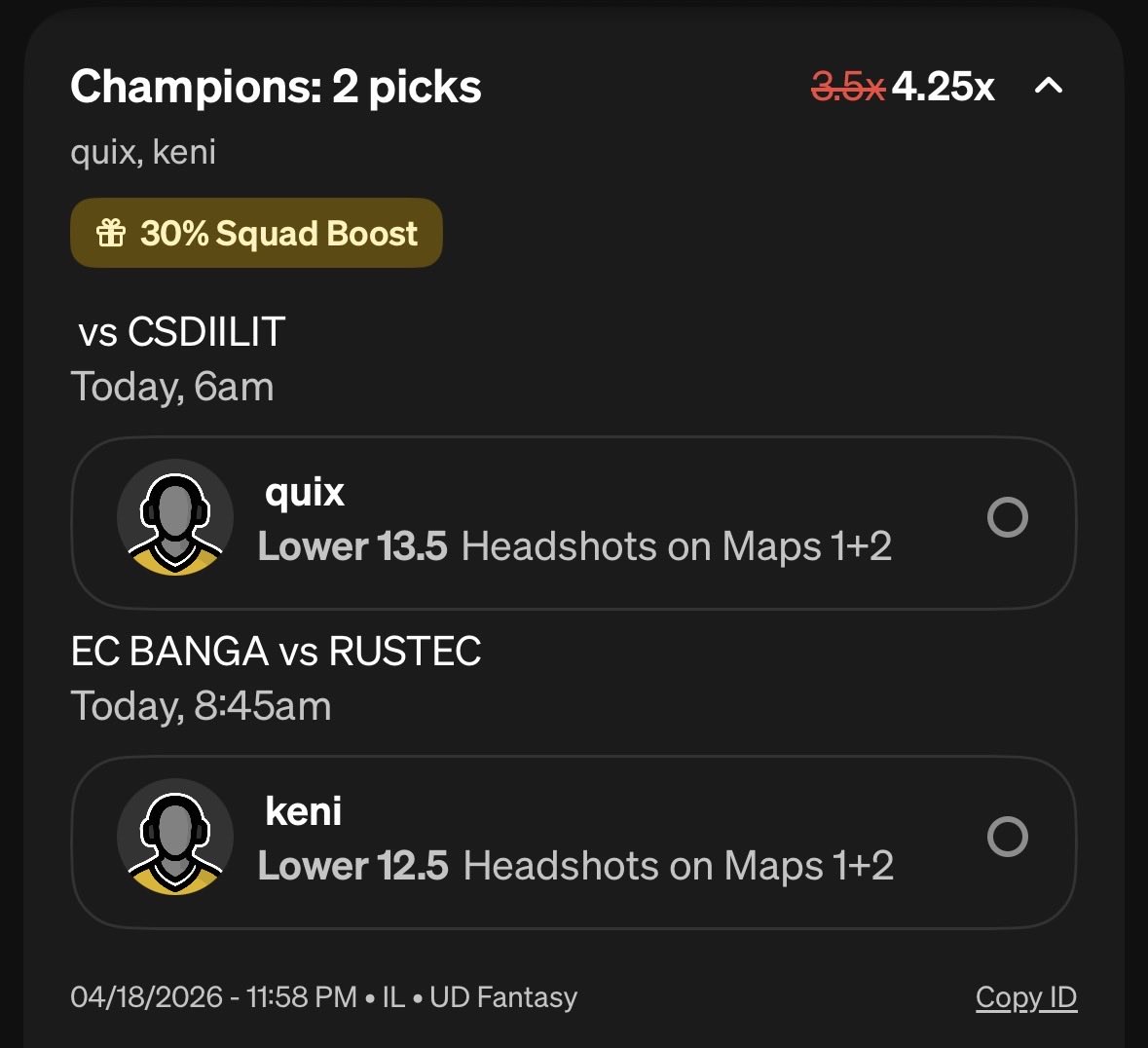 GiftedPropz's tweet image. Let’s get it ‼️😎☀️

#CS2
#Esports
#Giftedpropz
#Underdog