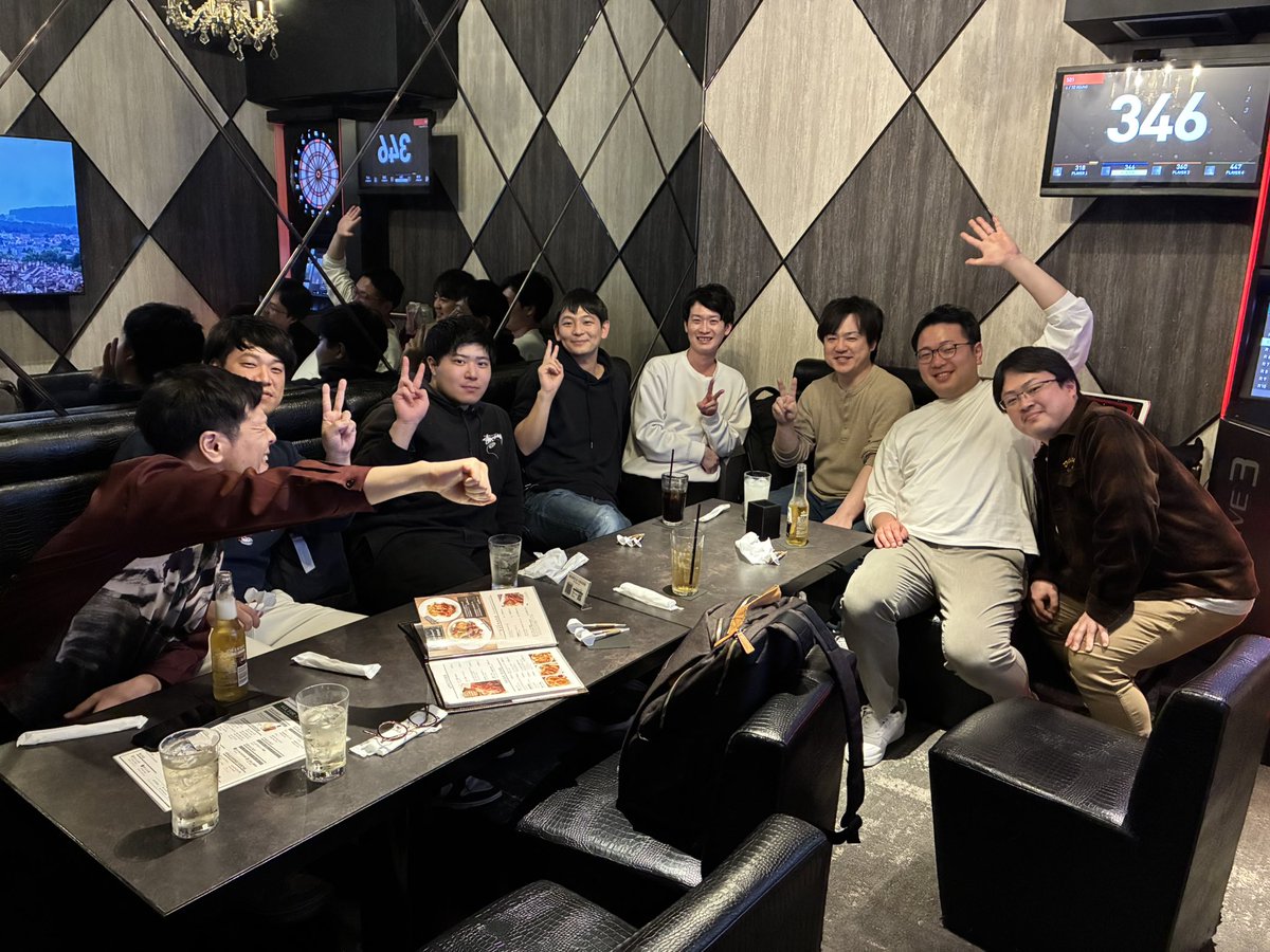 動画編集のチームメンバーたちと仙台懇親会をしてきました。

これからもより良い動画を作って顧客に価値提供をしてまいります✨