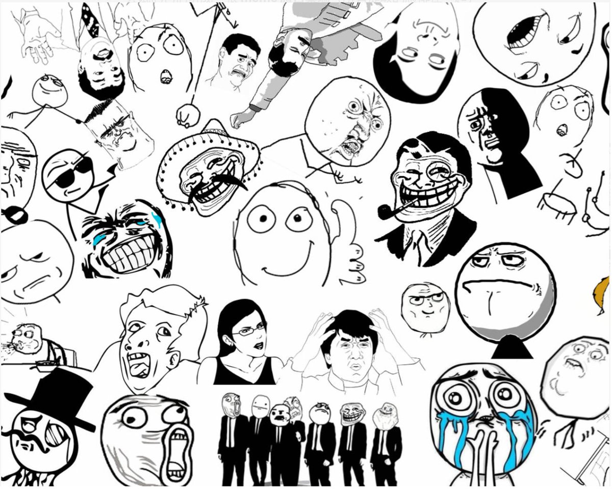 ArtistHoy's tweet photo. Part 02: Some of the meme avatars used for drawing! https://t.co/4OSA7zpEKX