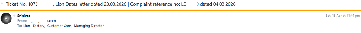 sonofchennai's tweet image. #TrustedQuality #HeritageBrand #LionDates #DatesDaily #HealthyLiving #NatureInspired #GoodnessInEveryBite #NutritiousSnacks #NaturalSweetness #HealthySnacking #PureGoodness #LionDatesIndia #TastySnacks #DatesGoodness #LionDates could i make report public?

Email on 18.04.26 23:49