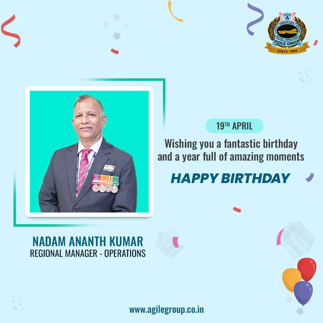 agilegroup2's tweet photo. Wishing you a very happy birthday. May your day be filled with joy, laughter, and unforgettable moments. 🎉🎂 https://t.co/efiXm1NaIK