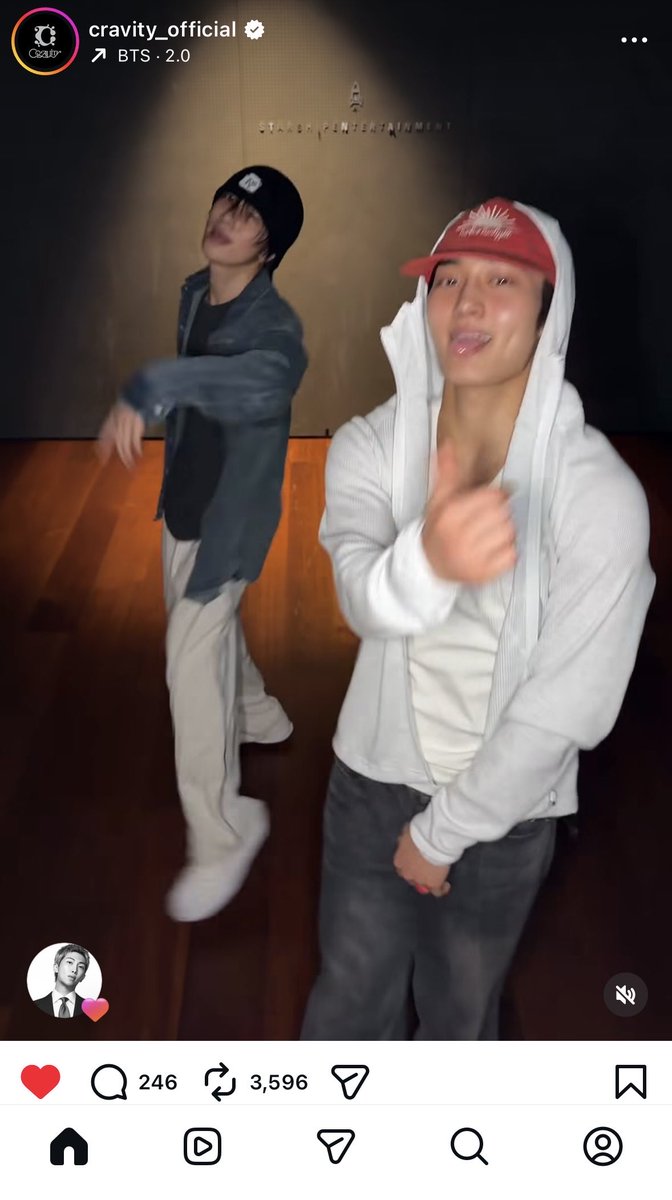 CRAVITYもLUVITYも気付いてる？？？
RMがウォンジンとテヨンの2.0にいいね♡してくれてるんだけど！！！！！！！！！
アミのみんなも見てください😭😭😭✨
ナムありがとうㅠㅠㅠㅠ
#크래비티 #CRAVITY #クレビティ
#원진 #WONJIN #ウォンジン
#태영 #TAEYOUNG #テヨン