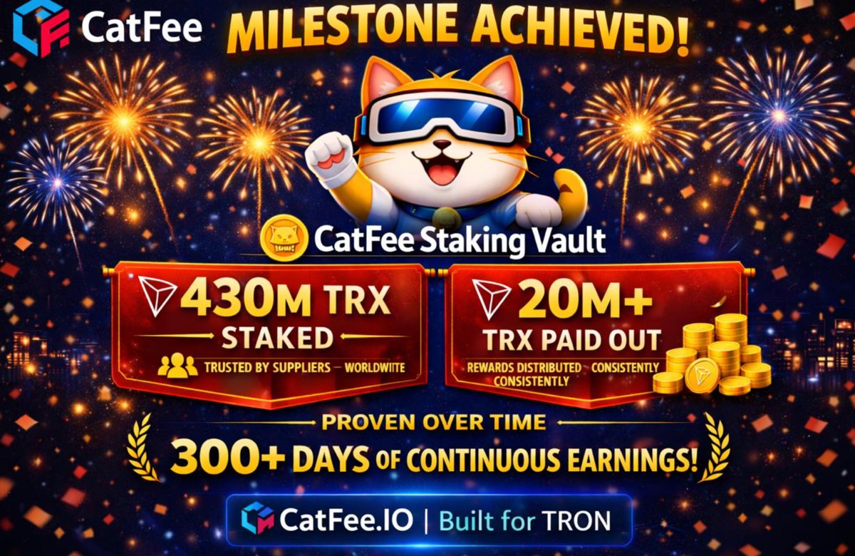 CatFee.IO | TRON Service Provider tweet media