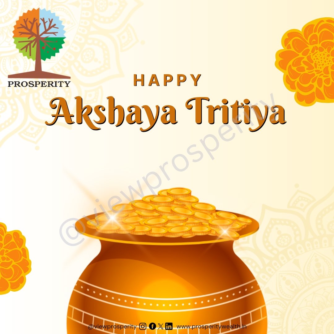 viewprosperity's tweet photo. Happy Akshay Tritiya! 
#viewprosperity #AkshayTritiya #happyakshaytritiya #india #silver #diamonds #muhurtha #festival #gold #love #jewellery #follow #happyakshayatritiya #prosperity #akshaya #tritiya #akshaytritiya #trending #akshayatritiyaoffers #wealth #indianfestival #india https://t.co/dqqi8CQWBf