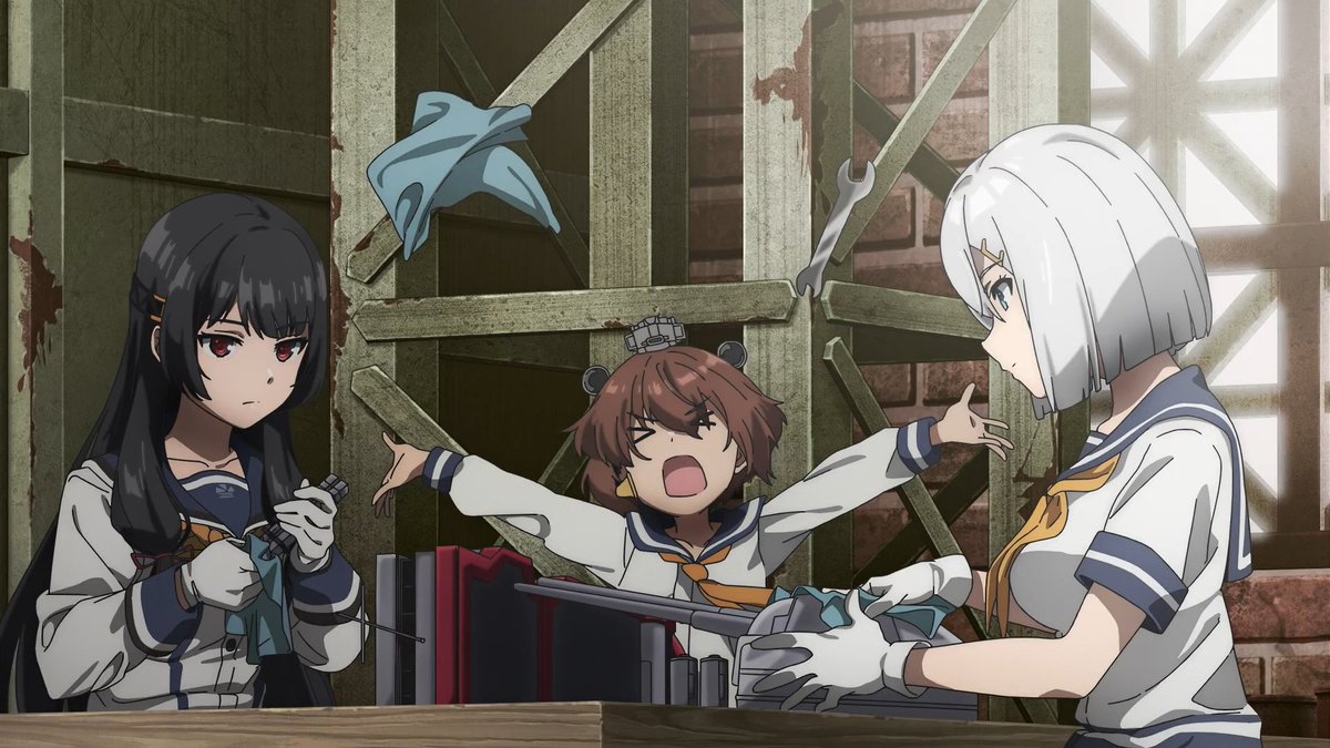 유키카제, 정비는 제대로 해야지…
포신 청소를 제대로 하지 않으면 포구가 막혀.