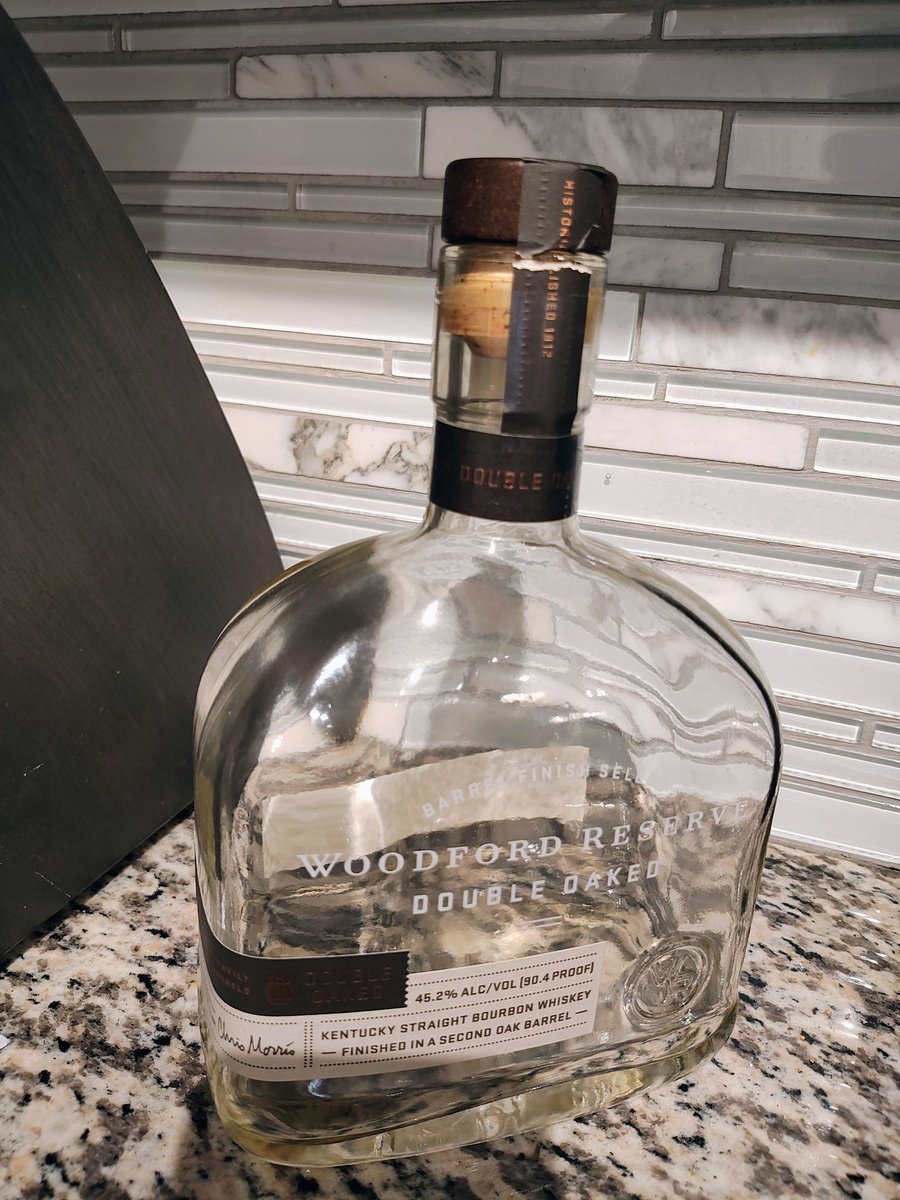 RIP <a href="/WoodfordReserve/">Woodford Reserve</a> Double Oaked.  It was a great way to end the night after a day of barbequing with friends and family.