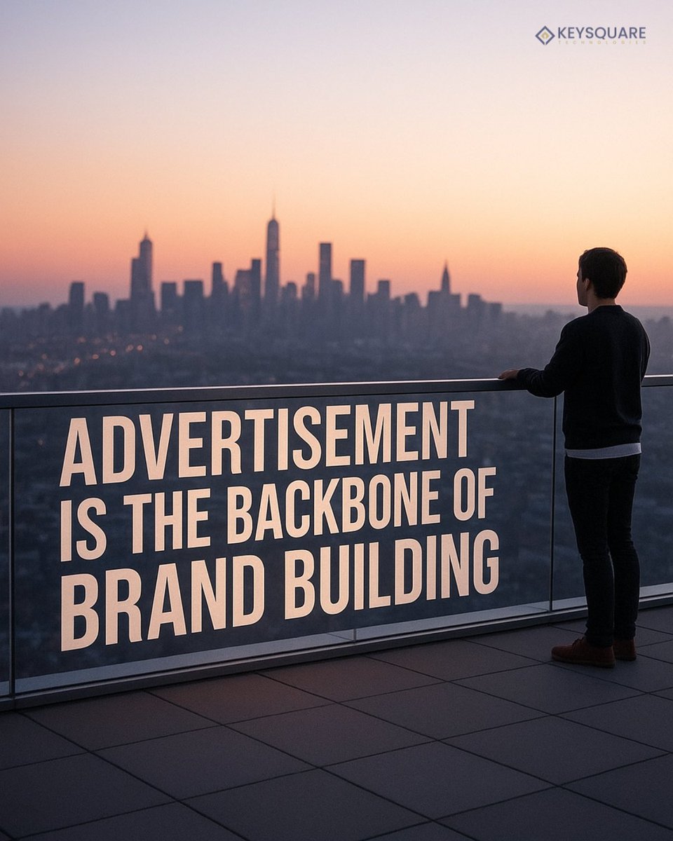 keysquare_co's tweet image. Most brands stay invisible because nobody sees them.

A good product without reach gets ignored.

Advertising creates visibility, recall, and trust.

No ads means no attention.

#brandbuilding #marketing #ads #growth #digitalmarketing