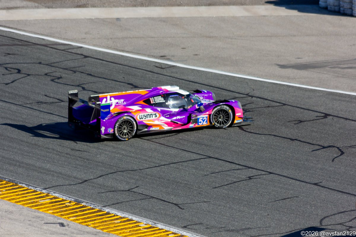 avsfan2129's tweet photo. A spin coming out of turn 6 for the #52 Bryan Herta Autosport with PR1/Mathiasen Oreca #Rolex24 #IMSA https://t.co/OY2o2hpl4u