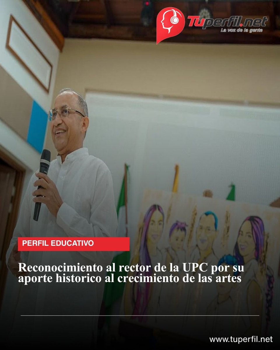 TuperfilNet's tweet image. ¿El mejor reconocimiento de su vida?
Rector de la UPC asegura que este homenaje por impulsar las artes lo marcó más que cualquier otro.
#UPC #Valledupar #Arte #Educación #Cultura #Noticias #Viral #Debate

tuperfil.net/noticia/recono…
