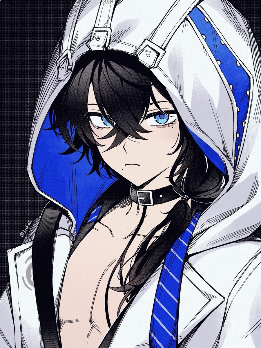 Cczhenz's tweet photo. Suddenly realized that drawing our favorite boyfriend is so simple and cool! 💀🎨

#exe #NTE #NevernessToEverness #fyp #foryou https://t.co/LuvdNaZYuk