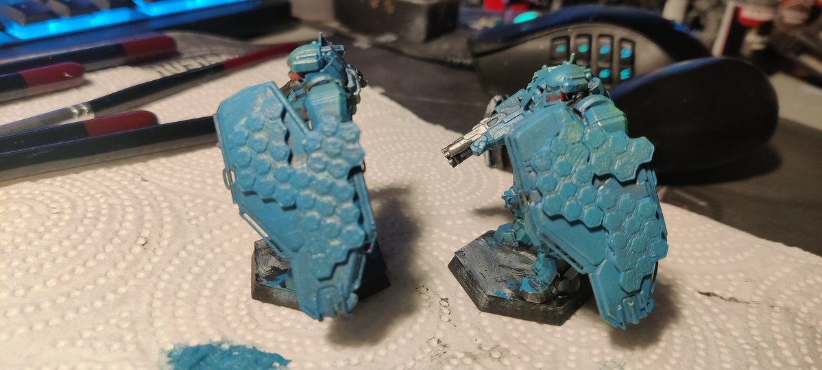 Fazzulouss52098's tweet image. #HaloReach my Hunters be looking more #Battletech-y