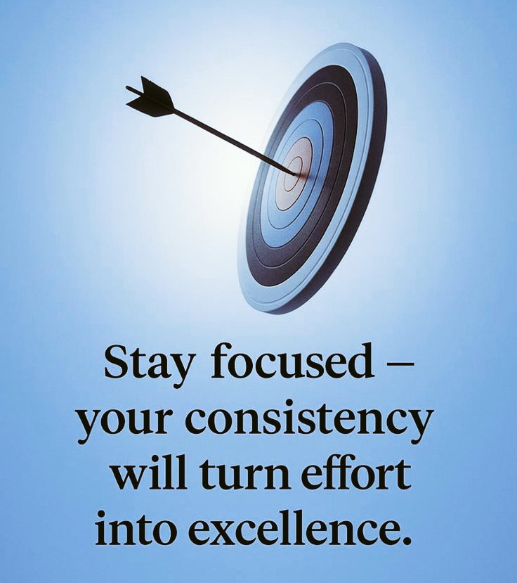 BetterYouSkills's tweet image. MOTIVATION &amp;amp; MINDSET 🚀

Stay focused — consistency turns effort into excellence and progress into results. 💪

#ThinkBIGSundayWithMarsha
#Motivation #MindsetMatters
