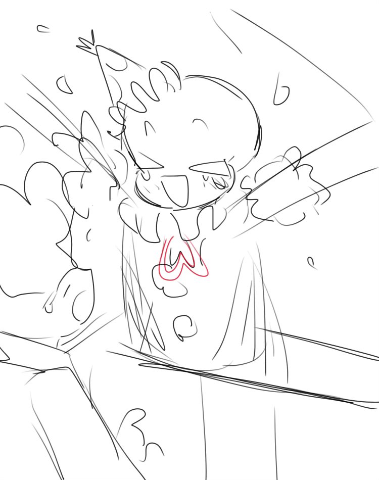 magocake's tweet image. Ringmaster clown #colorkiller #colorsans #killersans 
my butt hurts ow ow owuchchhhhh