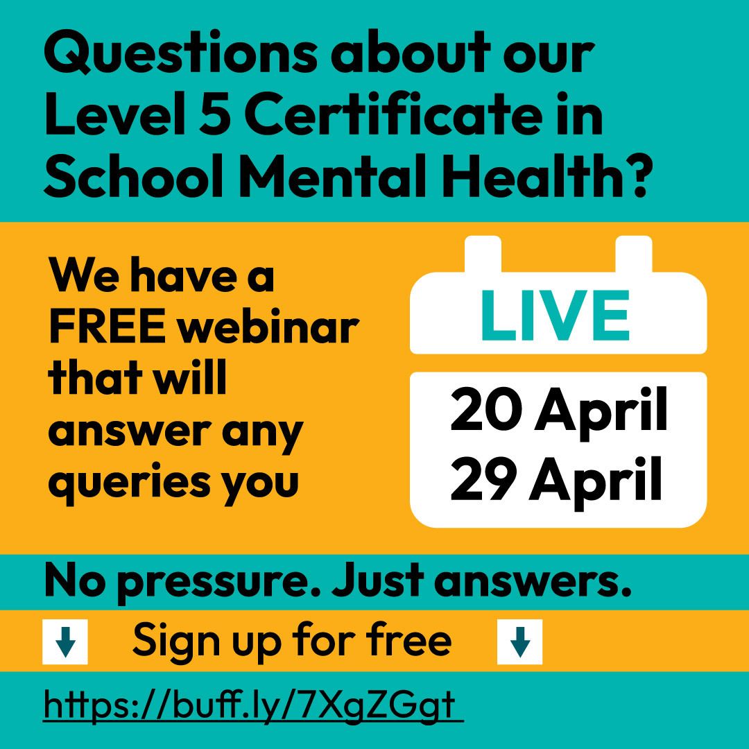Minds_Ahead's tweet image. No pressure. No sales pitch. Just answers.

Find out if it’s right for you, your role, and your school 👇
👉 buff.ly/7XgZGgt

#SchoolMentalHealth #MentalHealthTraining #TeacherDevelopment #PastoralLeadership #SchoolWellbeing #Level5Qualification #EducationTraining