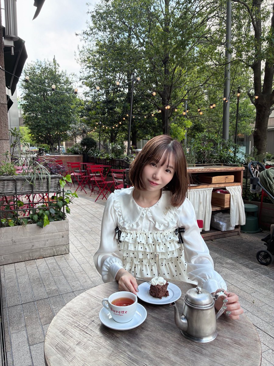 syrupichigo's tweet photo. @syrup_tokyo 
お気に入りを着てお出かけしてきた🍒 https://t.co/GWuhOmbXjy