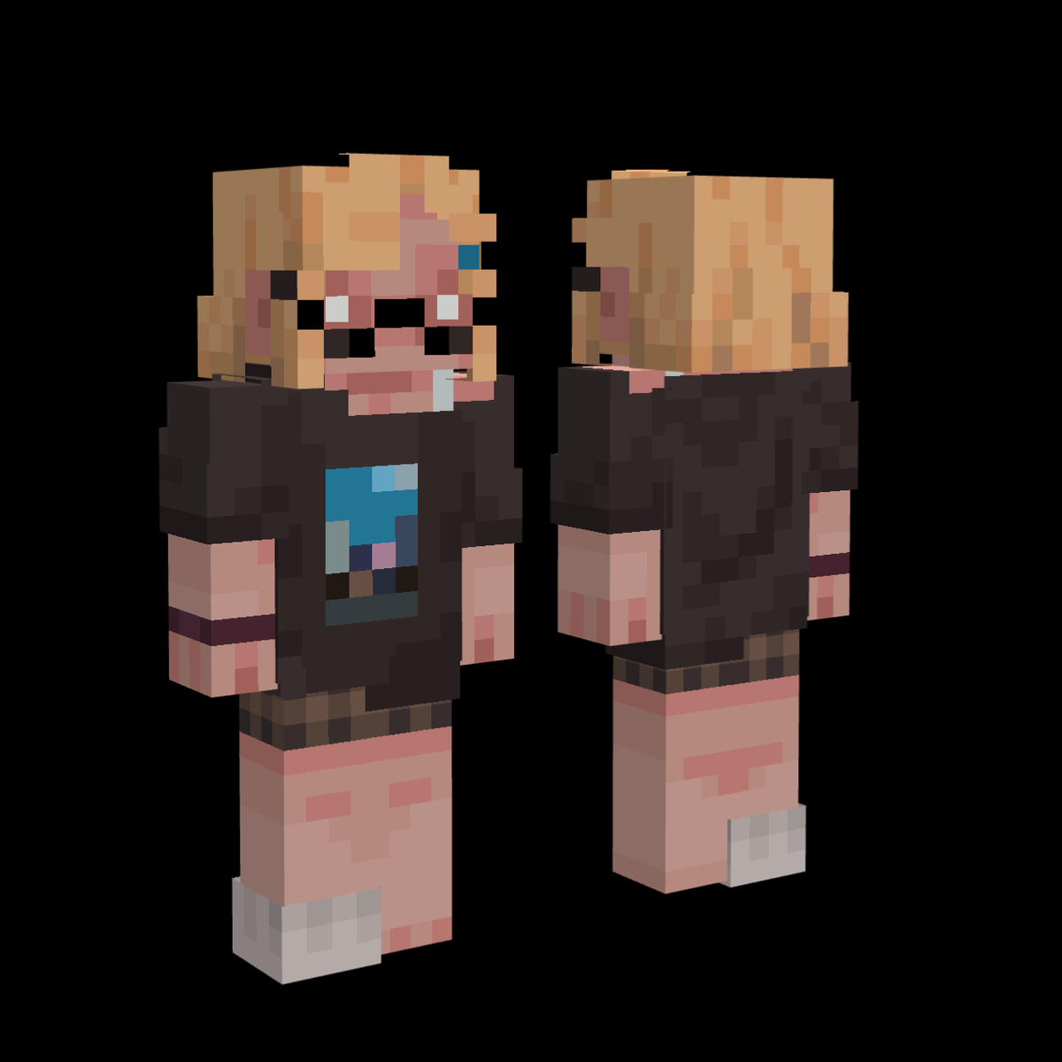 SleepyReiReii's tweet image. True loser core

#minecraft #skin