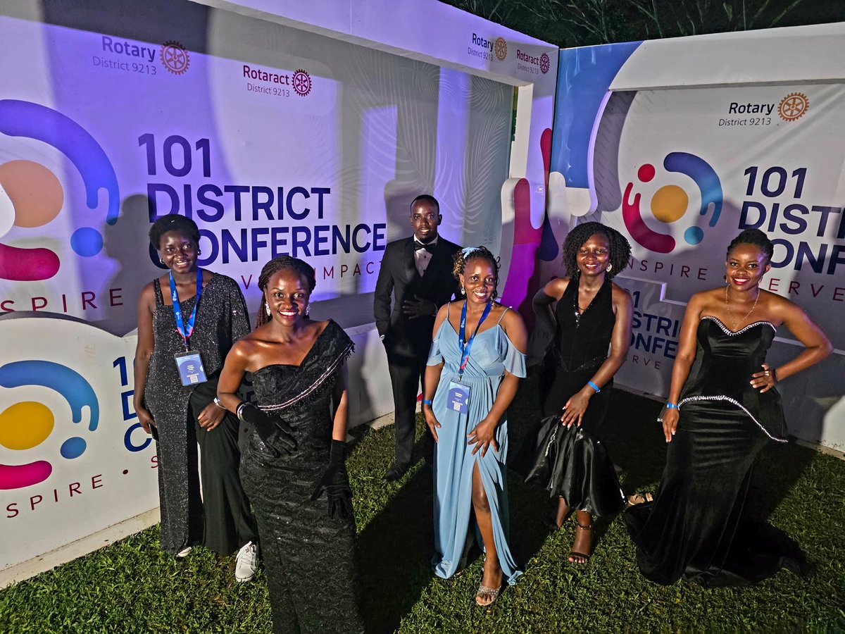 RCTKira's tweet image. About last night!

A touch of class as PE @ainemigisha and President @BulindoRotaract, @ChristianGuma escorted the ladies of Kira to the DG's Banquet.

#DISCON101 #RotaryEyamba #UniteForGood