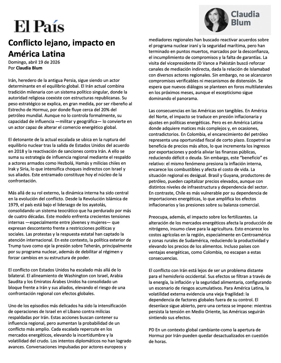 Claudia Blum tweet media